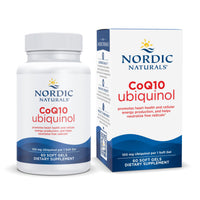 Thumbnail for Nordic Naturals Nordic CoQ10 Ubiquinol - 60 Mini Soft Gels - 100 mg Coenzyme Q10 (CoQ10) Ubiquinol - Heart & Brain Health, Cellular Energy Production, Antioxidant Support - Non-GMO - 60 Servings