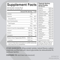 Thumbnail for Sports Research® Creamy Vanilla Whey Protein (63 Servings), Variety Hydrate Electrolytes with Vitamins & Minerals (16 Packets) and Creatine Monohydrate (100 Servings)