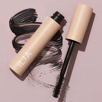 Thumbnail for ILIA - Fullest Volumizing Mascara | Weightless, Buildable, Smudge + Flake-Free, Sensitive Eyes Safe | Full, Thick, Healthier Lashes | Non-Toxic, Vegan, Cruelty-Free (Full Size; 0.32 fl oz | 9.5 ml)