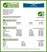 Thumbnail for Lake Avenue Nutrition Bee Propolis 1000 mg Capsules