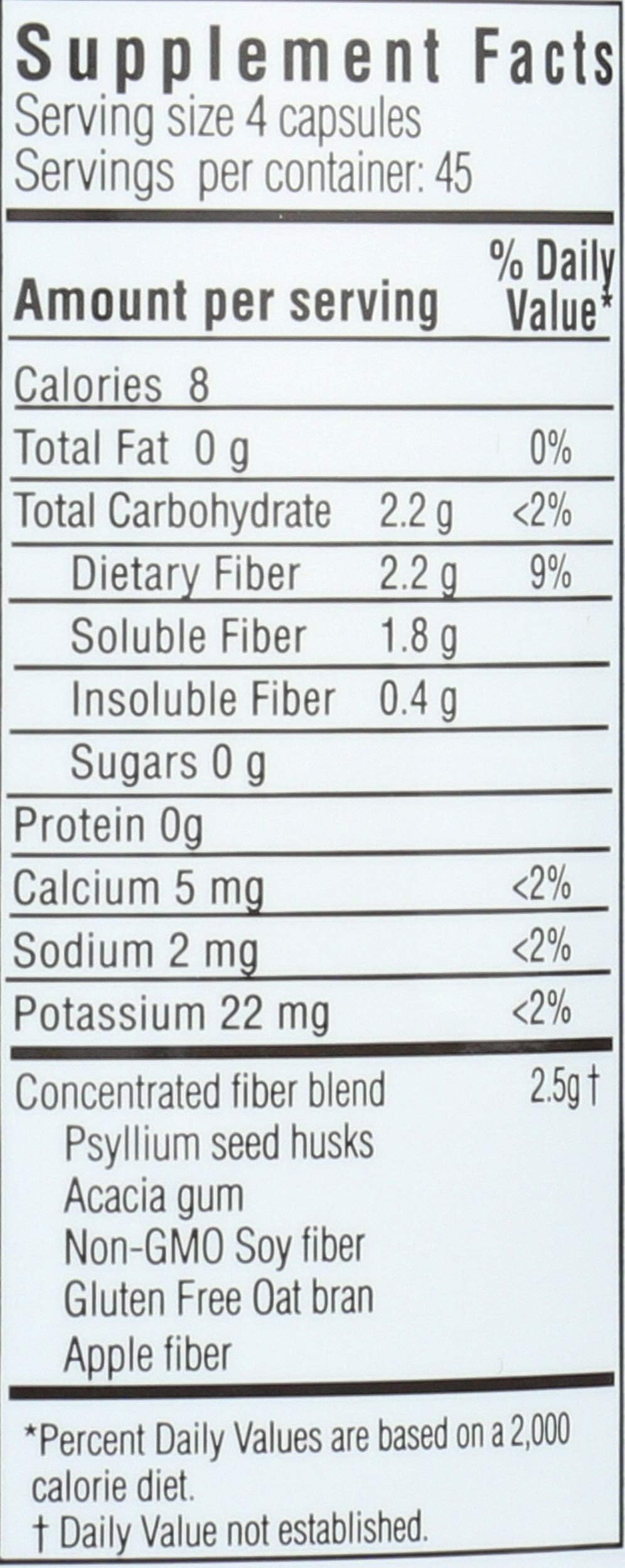 Yerba Prima Daily Fiber, 625mg, 180 Caplets