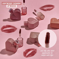 Thumbnail for Kaja Lip Mousse - Love Swipe 01 Call Me | with Raspberry Seed Oil and Vitamin E, Buildable, Blendable, Moisturizing, Velvet Finish, Weightless Texture, Deep Shades, Vivid Color, Long Lasting, 0.22 Oz
