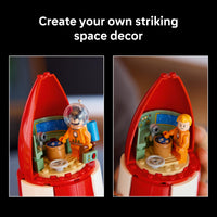 Thumbnail for LEGO Ideas Tintin Moon Rocket - Building Set for Adults, Ages 18+ - Collectible Kit for Fans - Bedroom or Home Office Decor - Gifts for Comic Lovers - 21367
