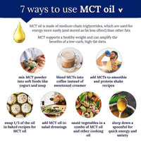 Thumbnail for The Vitamin Shoppe MCT Oil, 100% Pure Liquid MCT Oil Specialty Supplement, Non-GMO, Energy Source, Keto-Friendly Supplement, Easy to Mix (24 Fluid Ounces Oil)