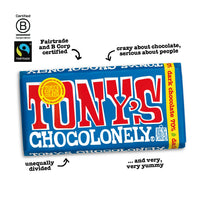 Thumbnail for Tony's Chocolonely 70% Dark Chocolate Bar, 6.35 Ounce, 15 Pack