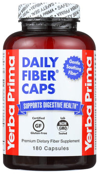 Thumbnail for Yerba Prima Daily Fiber, 625mg, 180 Caplets