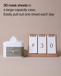 Thumbnail for Mary&May CICA Houttuynia Tea Tree Calming Mask - Daily Pull Out Sheet Mask for Instant Soothing & Moisturizing - Korean Skincare, Hypoallergenic and Cruelty-Free, 30 Sheets