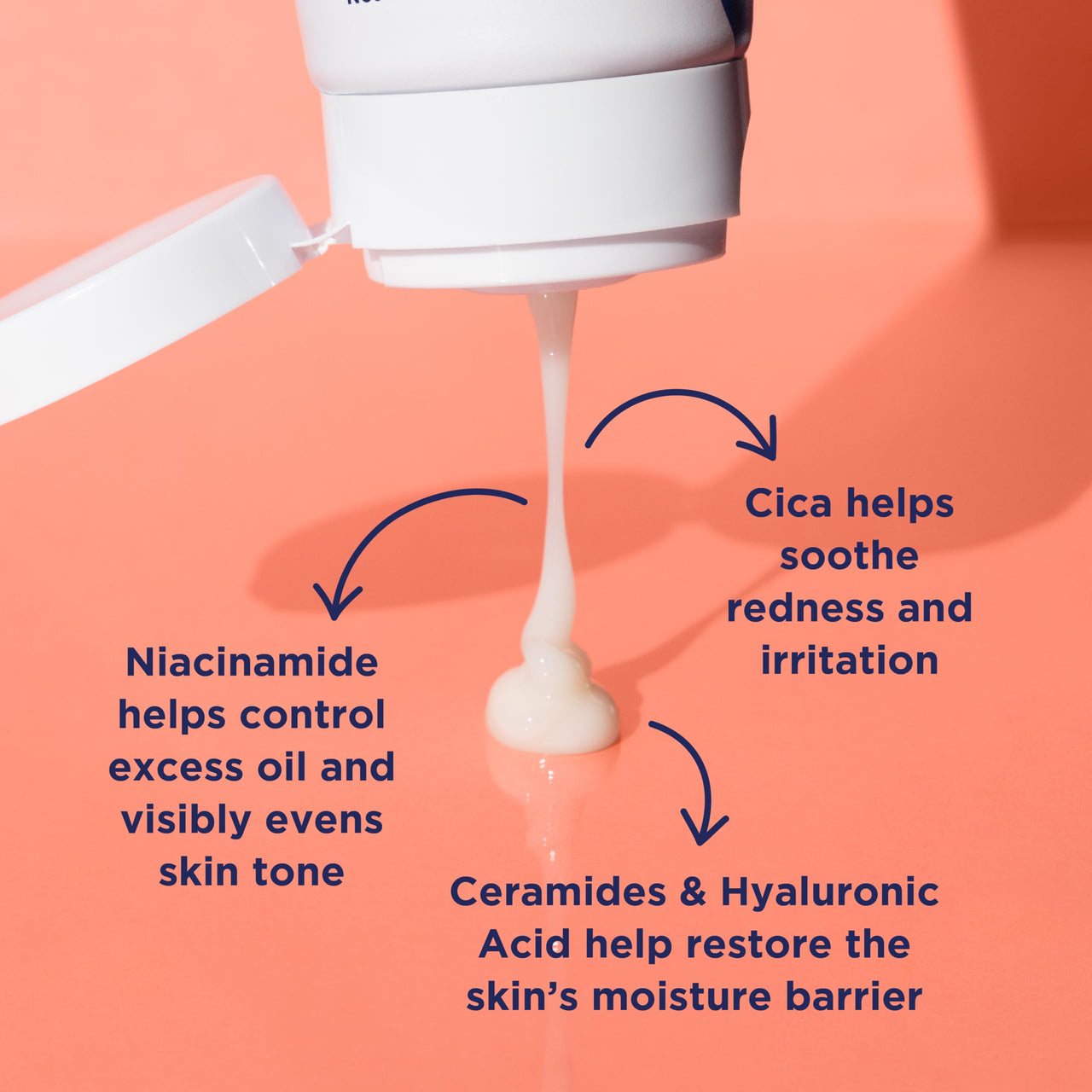PanOxyl PM Balancing Repair Moisturizer with Niacinamide, Ceramides and Cica, Hydrating Face Moisturizer, Acne Prone Skin and Dry Skin, Non-Comedogenic Night Face Moisturizer, 3 oz (Pack of 2)