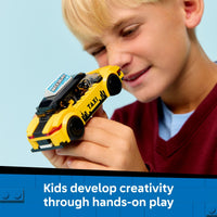 Thumbnail for LEGO City Yellow Taxi Car Building Toy for Kids - Pretend Play Set for Boys & Girls, Ages 5+ - Toy Car W/Taxi Driver & Tourist Minifigures - Gift Idea for Birthdays - 60487