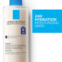 Thumbnail for La Roche-Posay Lipikar AP+ Gentle Foaming Moisturizing Wash, Shea Butter + Niacinamide + Glycerin, Moisturizing Body Wash & Face Wash For Dry Skin, National Eczema Association Accepted, Soap Free