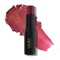 Thumbnail for LAURA GELLER NEW YORK Italian Marble Blush Makeup Stick | Cream Finish Marbleized Blush for Cheeks, D'oro Berry