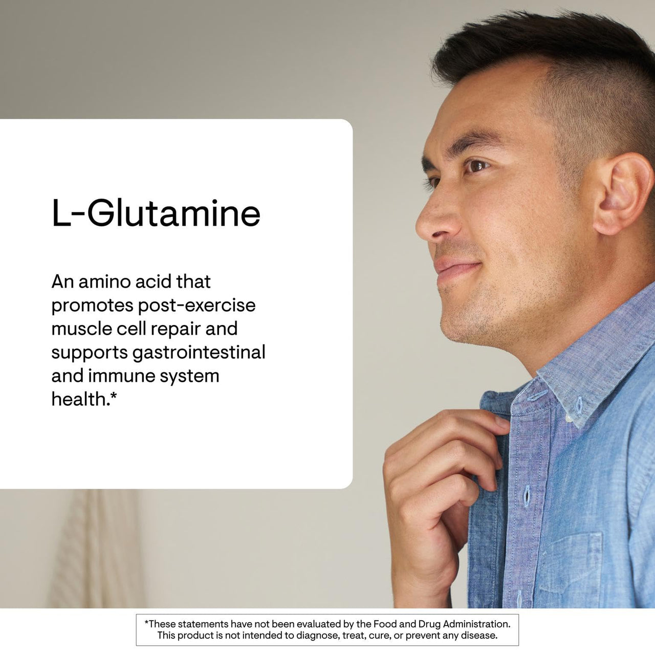 THORNE - L-Glutamine - Amino Acid Supplement for GI Health and Immune Function - Promotes Post-Exercise Muscle Cell Repair* - 90 Servings