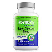 Thumbnail for AbsorbAid Platinum Digestive Enzyme Support 120 vCaps, 12 Digestive Enzymes Plus 2 Probiotics for Maximum Relief