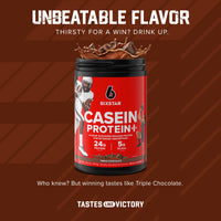 Thumbnail for Six Star Casein Protein Powder Elite Casein Protein Powder Slow-Digesting Micellar Casein Protein Powder for Muscle Gain Triple Chocolate Protein Powder, 2 lbs (26 Servings) (Package May Vary)