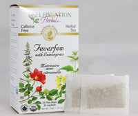 Thumbnail for Celebration Herbals Feverfew Lemongrass Tea Organic 24 TB