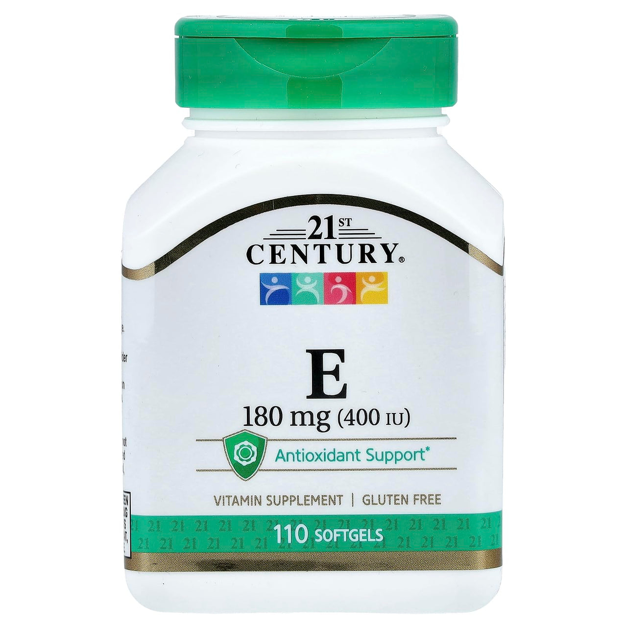 21st Century E 400 I.U. Blended Softgels, 110-Count