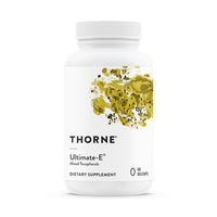 Thumbnail for THORNE - Ultimate-E - Vitamin E Supplement from Mixed Tocopherols - Fat-Soluble Antioxidants for Cardiovascular Support* - Third-Party Certified - Gluten, Dairy & Soy-Free - 60 Softgels