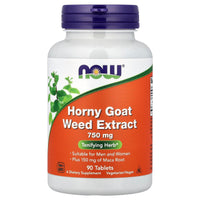 Thumbnail for NOW Foods Horny Goat Weed 750 Mg 90-Tablets