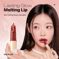 Thumbnail for Nature Republic HONEY MELTING LIP (05 PLUM) SOFT LIP STICK, Hydrating Gloss, Moisturizing balms, Sheer tint, Shine & Glowy Finish, korean make up