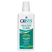 Thumbnail for CloSYS Healthy Gums Mouthwash 32 Fl Oz, Antiplaque, Anti-Gingivitis Mouthwash, Non-Burning, Non-Irritating