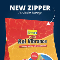 Thumbnail for TetraPond Koi Vibrance Soft Sticks, Floating Pond Fish Food for Koi Fish and Ornamental Goldfish, 2.42 Pounds
