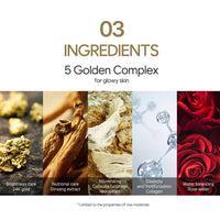 Thumbnail for Petitfee Gold Hydrogel Eye Patch 60ea (30pairs) - 24k Gold Eye Mask for Moisturizing, Glowy Skin, Hydrating, Skin Elasticity, Youthful Complexion, Ginseng, Collagen