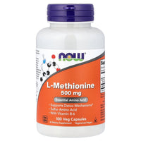 Thumbnail for Now Foods L-Methionine 500 mg 100 Caps