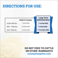 Thumbnail for Nutramax Cosequin ASU Joint Health Supplement for Horses - Powder with Glucosamine, Chondroitin, ASU, and MSM, 500 Grams