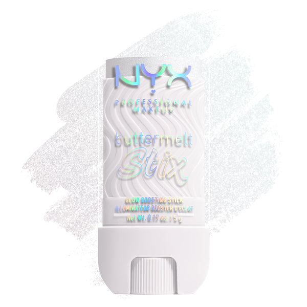 NYX PROFESSIONAL MAKEUP Buttermelt Glaze Stix, Non-Greasy Highlighter Stick With Up To 8HR Make Up Wear - 03 That's So Melt (White)