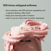 Thumbnail for Whipped Korean Skincare Face Wash, Deep Cleansing Vegan Facial Cleanser for Oily Skin and Pore Care with Niacinamide, Hyaluronic Acid, Ceramide, Mugwort & Teatree, Doubles as a Face Mask, 4.5 oz