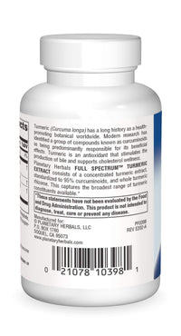 Thumbnail for Planetary Herbals Full Spectrum Turmeric Extract Tablets, 450 mg, 60 Count