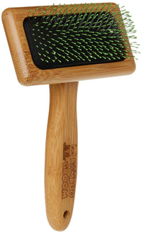 Thumbnail for Bamboo Groom Soft Slicker Brush Medium