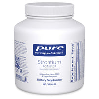 Thumbnail for Pure Encapsulations Strontium (Citrate) | Hypoallergenic Dietary Supplement to Support Healthy Bones* | 180 Capsules
