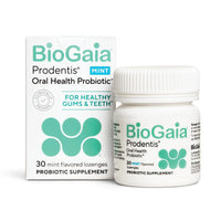Thumbnail for BioGaia Prodentis | Oral Probiotics | Promotes Healthy Gums & Teeth | Defends Against Bad Breath & Dental Problems | Improves Oral Health | Mint Flavored | 30 Dental Probiotic Lozenges