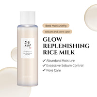Thumbnail for Beauty of Joseon Glow Replenishing Rice Facial Sebum Toner for Oily Combination Skin Korean Moisturizing Balance Care 150ml, 5.07 fl.oz