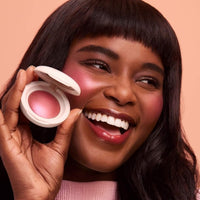 Thumbnail for Rare Beauty Soft Pinch Luminous Powder Blush - Truth Radiant Mauve Maroon, 0.098 oz/2.8 g, Palette