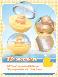 Thumbnail for SHEGLAM Lucky Duck 3D Highlighter High Glossy Narutal Glow Finish Long Lasting Highlighter Makeup