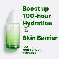 Thumbnail for ISOI Moisture Dr. Ampoule, Deep Hydration and Barrier Repair Serum with Tea Tree Ceramide and 5 Hyaluronic Acids for Dry and Sensitive Skin, Korean Skin Care (1.35 fl.oz, 40ml)