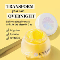 Thumbnail for Saturday Skin Yuzu Vitamin C Overnight Sleep Mask Regenerist Retinol Ultra Rich Face Moisturizer Cream Smooth Skin and Reduce Wrinkles Ideal for All Skin Types