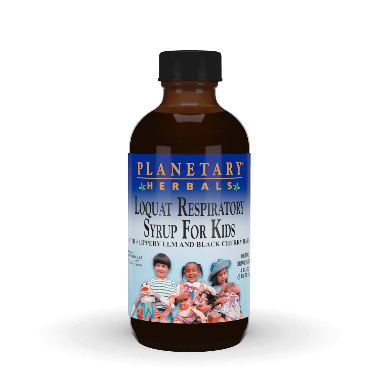 Planetary Herbals Planetary Loquat Respiratory Syrup for Kids, 4 Fluid Ounce