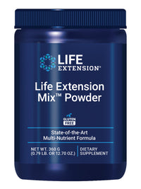 Thumbnail for Life Extension Mix™ Powder, high Potency, Advanced Vitamin, Mineral, Fruit & Vegetable Formula, Vitamin B, C, D, E, Magnesium, for Whole-Body Health, Healthy Aging, Gluten-Free, 12.70 oz