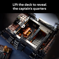 Thumbnail for LEGO Icons Captain Jack Sparrow’s Pirate Ship Building Set for Adults, Ages 18+ - Room Decor for Office, Bedroom or Shelf - Collectible Black Pearl Ship for Pirates of The Caribbean Fans - 10365