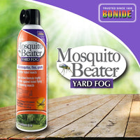 Thumbnail for Bonide Mosquito Beater Yard Fog, 15 oz Ready-to-Use Aerosol Spray for Indoors & Outdoors, Kills Mosquitoes, Flies & Gnats