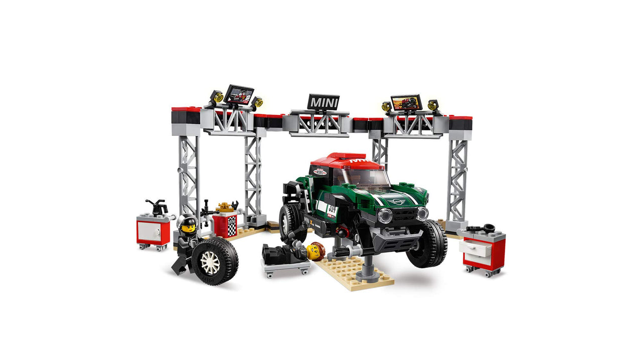 LEGO Speed Champions 1967 Mini Cooper S Rally and 2018 MINI John Cooper Works Buggy 75894 Building Kit (481 Pieces)