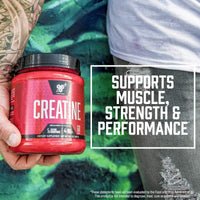 Thumbnail for BSN Micronized Creatine Monohydrate Powder, Unflavored Creatine Powder, Micronized, Supports Muscle Building, Supports Muscle Strength, Gym Supplement, 5g per Serving, 5000mg per Servings, 60 Servings