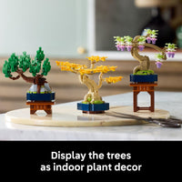 Thumbnail for LEGO Botanicals Mini Bonsai Trees Building Set - Artificial Bonsai Tree Building Blocks for Adults, Ages 18+ - Gift for Birthdays for Him - DIY Home and Office Decor for Men and Women - 10373