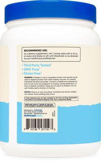 Thumbnail for Nutricost Multi Collagen Protein Complex (Unflavored, 30 Servings) - Supplement with Biotin, Hyaluronic Acid, and Collagen Peptides