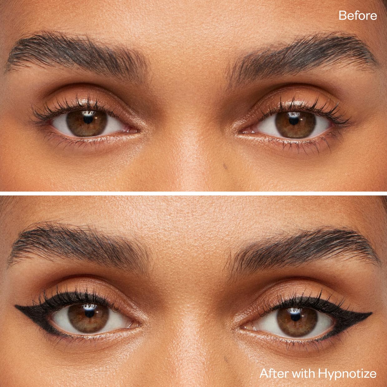 Kosas Soulgazer Gel Eyeliner (Hypnotize) - Waterproof, Smudge-Proof Pen with Hyaluronic Acid - Retractable Eyeliner Pencil with Sharpener & Smudger, Long-Lasting - Intense Black Matte