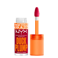 Thumbnail for NYX PROFESSIONAL MAKEUP Duck Plump High Pigment Plumping Lip Gloss with Spicy Ginger, Vegan Lip Makeup - Hall Of Flame (True Red)
