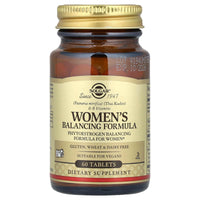 Thumbnail for Solgar Women's Balancing Formula, 60 Tablets - Pueraria Mirifica - Phytoestrogen Balancing Formula, Energy Metabolism, Nervous System Health - Vegan, Gluten-Free, Dairy Free, Kosher - 60 Servings